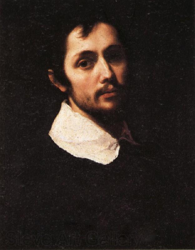 Cristofano Allori Portrait of a Man in Black France oil painting art